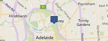 Botanic Gardens Restaurant location map
