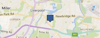 Brett's location map