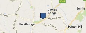 Bridges location map