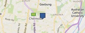 Brisbane Bird Vet location map