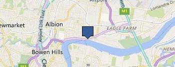 Brisbane Cruises location map