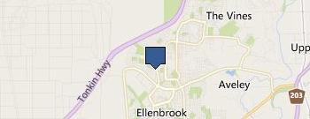 Broadway Self Storage location map