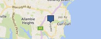 Brookvale Sand location map