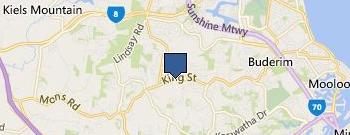 Buderim Podiatry Centre location map