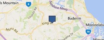 Buderim Service Centre location map