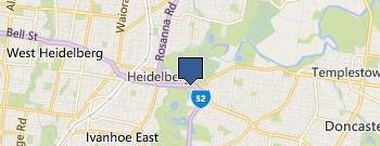 Bulleen Art & Garden location map