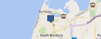 Bunbury City Car Cleaners location map