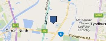 Bunurong Memorial Park location map