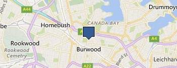Burwood Business Services location map