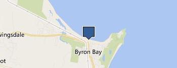 Byron Bay Fishheads location map