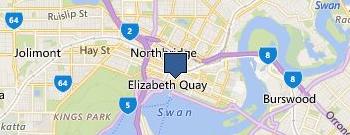 C Restaurant location map