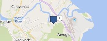 Cairns Express Skips location map