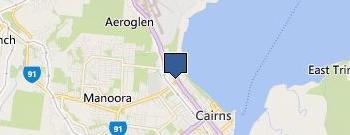 Cairns Sheridan Hotel location map