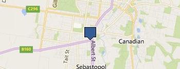 Calora Pty. Ltd. location map