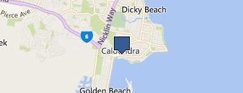 Caloundra Florist location map