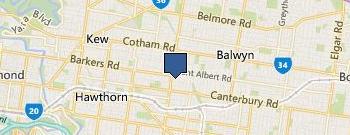 Camberwell Girls Grammar School location map