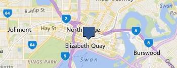 Carillon & Applecross Podiatry location map