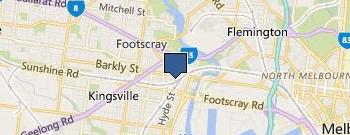 Cash Loan Money Centres Footscray location map