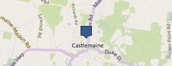 Castlemaine Child Care Co-Op location map