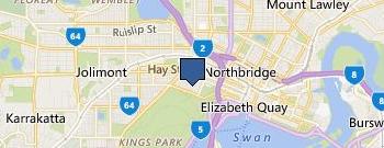 Cathy Thomas OT Specialised Hand Therapy Services location map