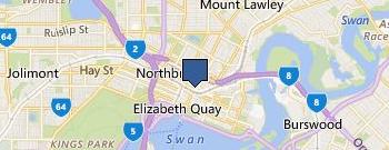 Central City Physiotherapy location map