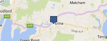 Central Coast Adventist School location map