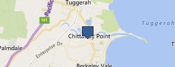 Central Coast Cartons location map