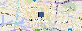 Citadines on Bourke Melbourne location map