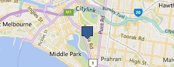 Clemenger BBDO location map
