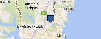 Curl Curl Plumbing location map