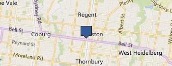 Darebin RSL Club location map