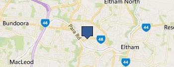 Distinctive Pools and Spas location map