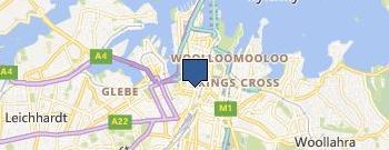 Dive Adventures location map