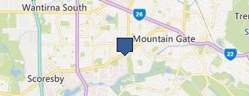 Ducted Vacuum Centre location map