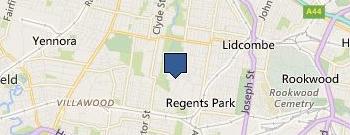 E Cheap Furniture Warehouse location map