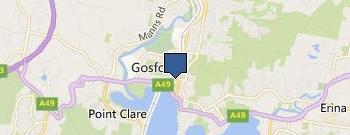 East Coast Family Lawyers location map