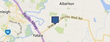 Eco Centre Storage location map
