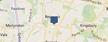 Edwardes Street Dental location map