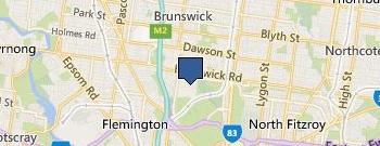 EFM Health Clubs Parkville location map