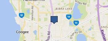 Espresso Essential location map