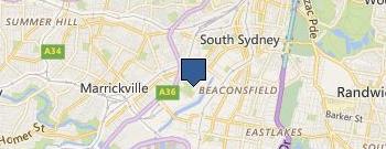 Euston Cafe location map