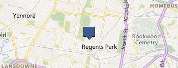 F.S.A. Filter Sales Australia location map