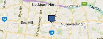 Fanning Accounting location map