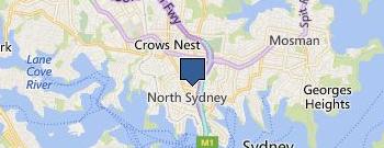 First National North Sydney location map