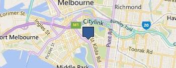 First National Real Estate City Residential location map