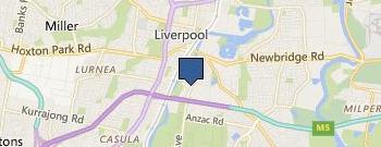 Flat Glass Industries Pty Ltd location map