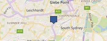 Flymotion location map