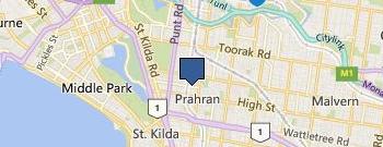 Fog Prahran Bar & Restaurant location map