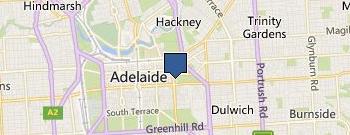Footmed location map