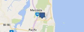 Foreshore Kitcken location map